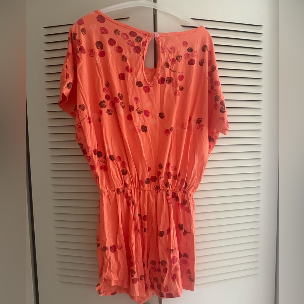 Kealopiko Orange Opihi Romper - Picture 2 of 6